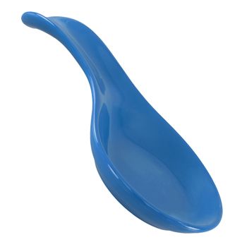 Posa Cuchara Azul Hecho de Cerámica Vita