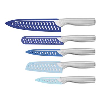 Set de Cuchillos 10 Piezas Farberware de Acero Inoxidable