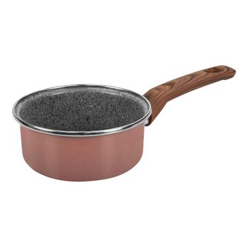 Cazo con Mango de Vitroacero®Vasconia Prime 14 cm Rosa