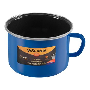 Pocillo de Vitroacero 16 cm Vasconia Novo Viva Azul