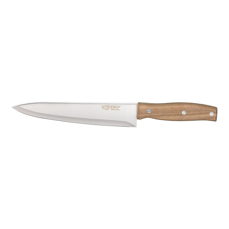 HK - Cuchillo de chef de 14 pulgadas, cuchillo japonés 12C27 Super Steel  con mango de madera de Pakkawood, cuchillo de cocina profesional afilado