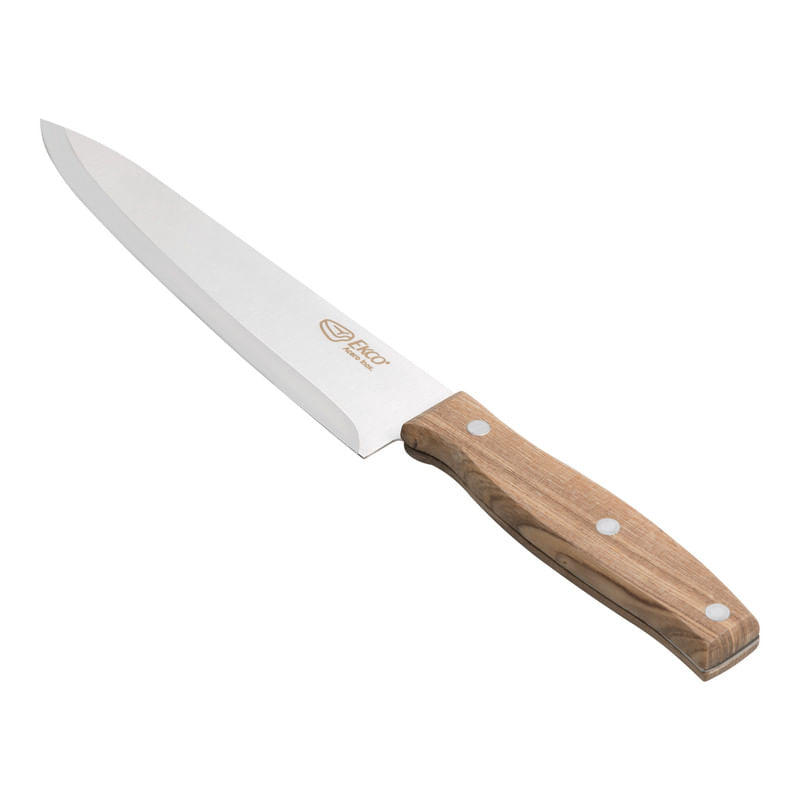 HK - Cuchillo de chef de 14 pulgadas, cuchillo japonés 12C27 Super Steel  con mango de madera de Pakkawood, cuchillo de cocina profesional afilado