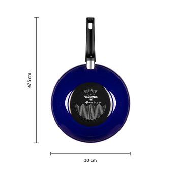 Sartén Wok Antiadherente Vasconia Viva Colors de Vitroacero 28 cm - Azul
