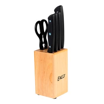 Set de Cuchillos Ekco Classic con 5 Utensilios de Cocina