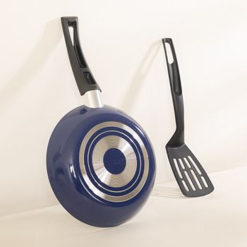 Sartén Antiadherente Ekco Classic de Aluminio 20 cm + Utensilio - Azul