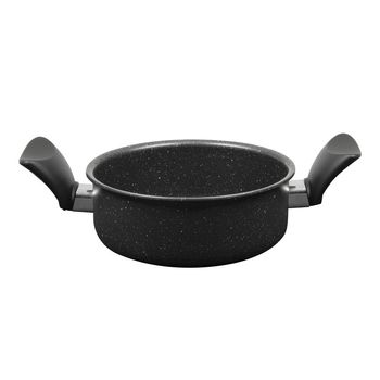 Cacerola Antiadherente Ekco Advance 18 cm Color Negro
