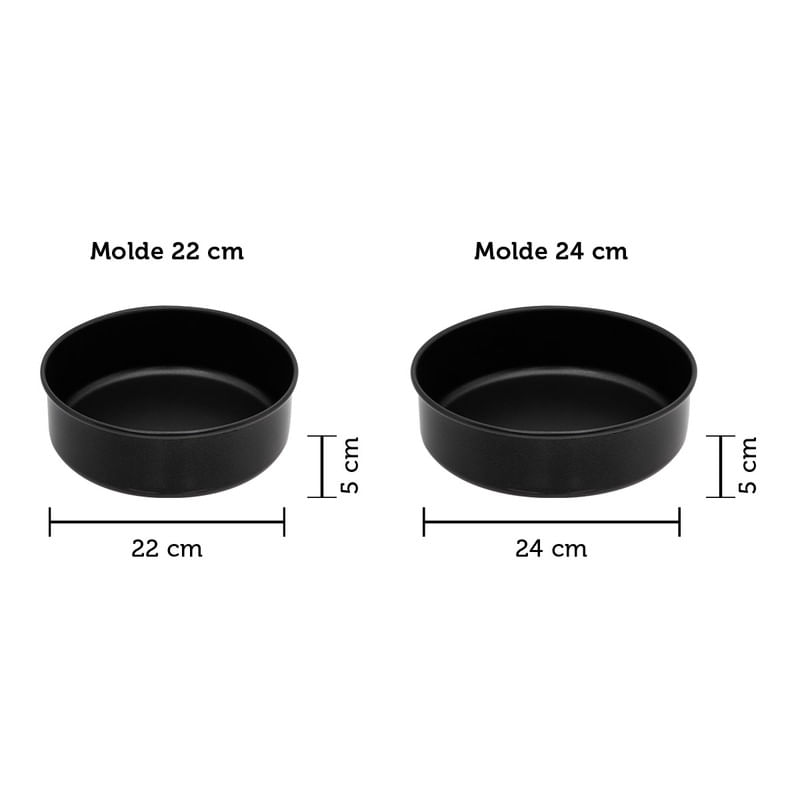 MOLDE FORNARINA PARA HORNO REDONDO Ø12,5 x 4 cm (PACK 100 UN)