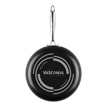 Sartén Antiadherente Vasconia Urban de Aluminio 30 cm - Negro