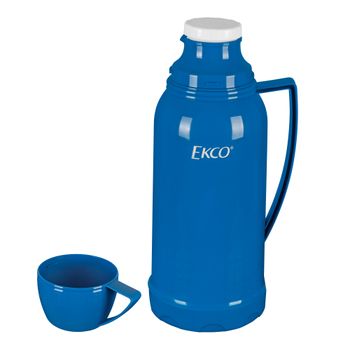 Termo de Ampolla de Vidrio Ekco color Azul de 1.8 L