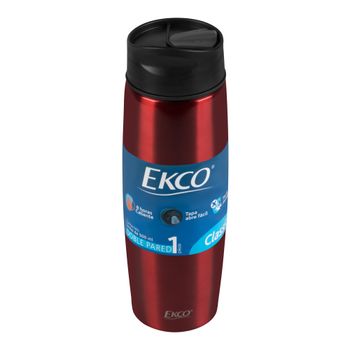 Termo de Acero Inoxidable Rojo 500 ml Ekco Classic