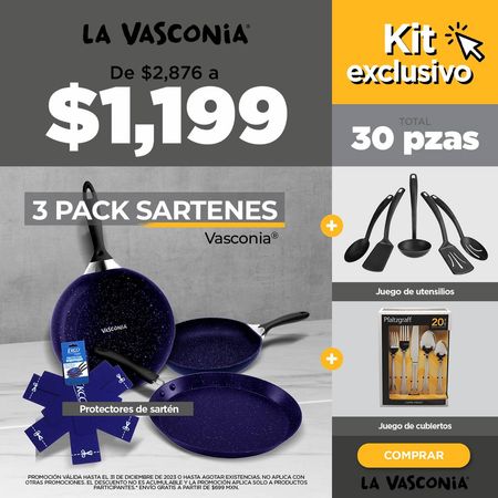 Kit Premier Set Exclusivo - Una promo especial de Vasconia Brands