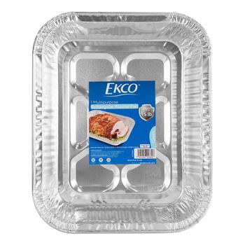 Charola Desechable de Aluminio Rectangular Ekco