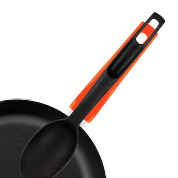 Batería de Cocina con Antiadherente Ekco 7 Piezas de Aluminio - Naranja