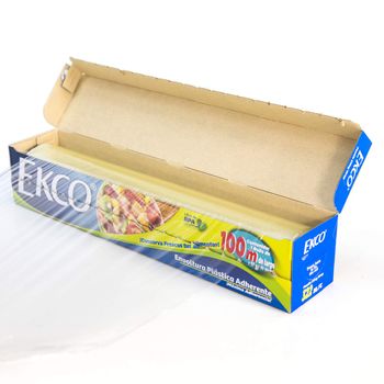 12 Rollos Papel Film de Cocina Ekco con 100m