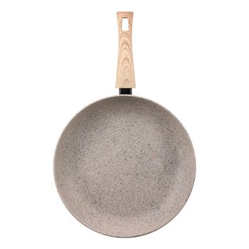 Sartén Antiadherente Vasconia Prima de Aluminio 24 cm - Beige