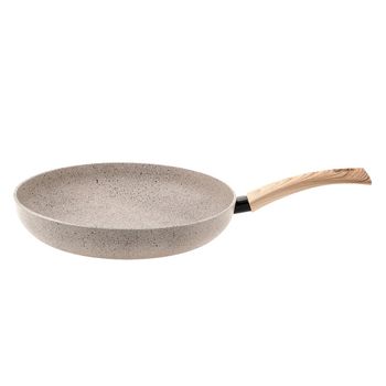 Sartén Antiadherente Vasconia Prima de Aluminio 20 cm - Beige