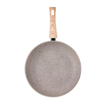 Sartén Antiadherente Vasconia Prima de Aluminio 30 cm - Beige