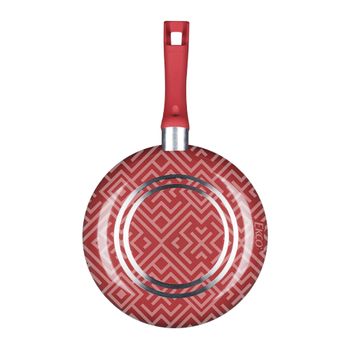 Sartén Antiadherente Ekco Photopaint  de Aluminio 24 cm - Rojo