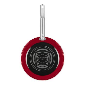Sartén para Inducción Vasconia Vogue de Vitroacero 20 cm - Rojo