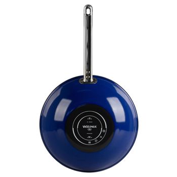 Wok para Estufa de Inducción Vasconia Elegance 28 cm con Antiadherente