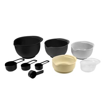 Set de Bowls 12 Piezas Vasconia Prima color Gris