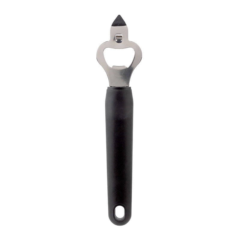 Abrelatas Y Destapador 2 En 1 De Acero Inoxidable KitchenCraft (16.5 Cm) - ¡Abre Latas Y Botellas Fácil!