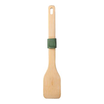 Volteador de Cocina Ekcológica de Bambú con Reposador