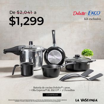 Kit Classic Express Exclusivo hecha de aluminio y Olla Express®