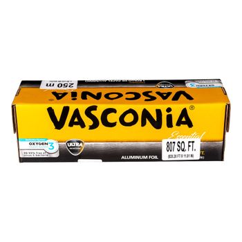 Rollo Papel Aluminio Vasconia Esencial 250 metros