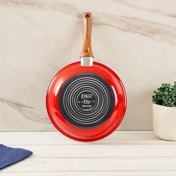 Sartén Antiadherente Ekco Harmony 24 cm - Rojo